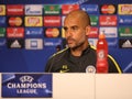 Josep Guardiola, manager of Manchester City Royalty Free Stock Photo